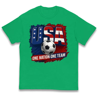 USA Retro World Cup Kids T Shirt