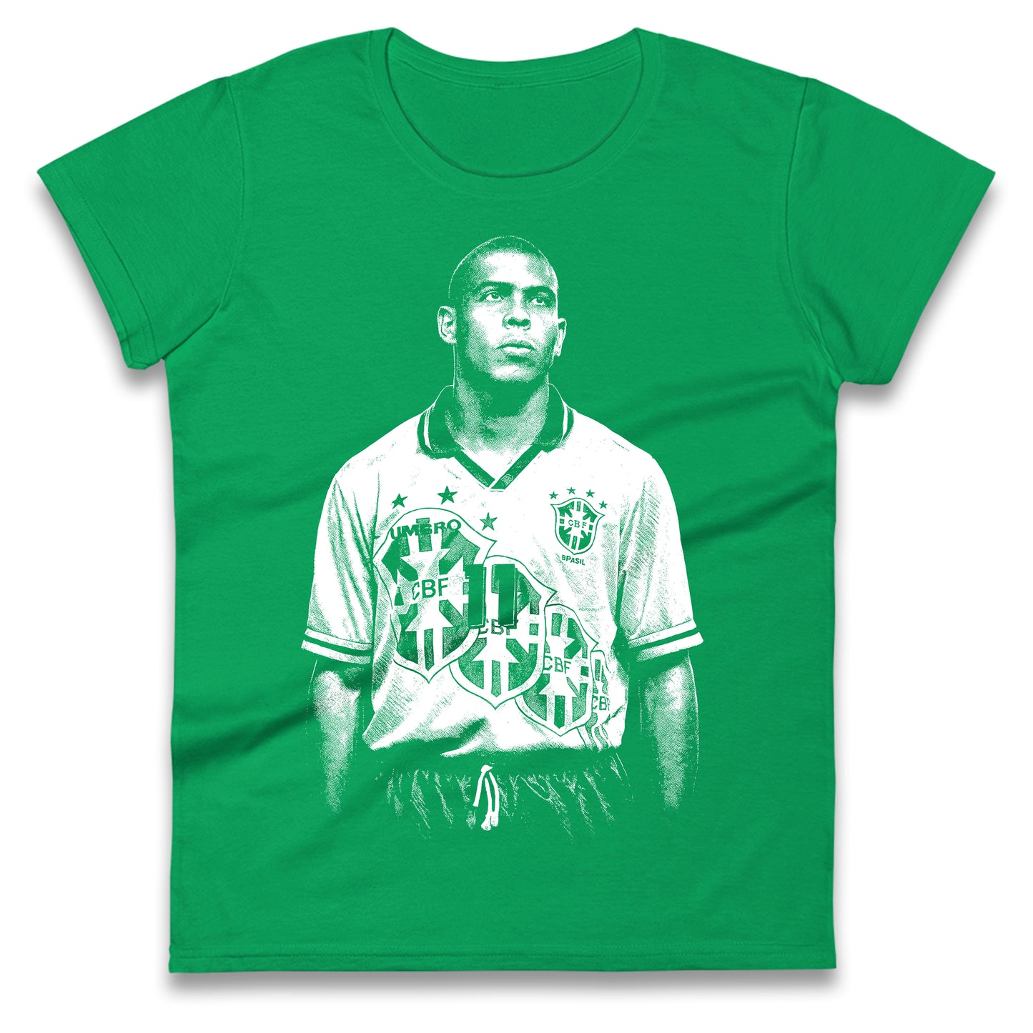 Ronaldo Brazil Ladies T Shirt