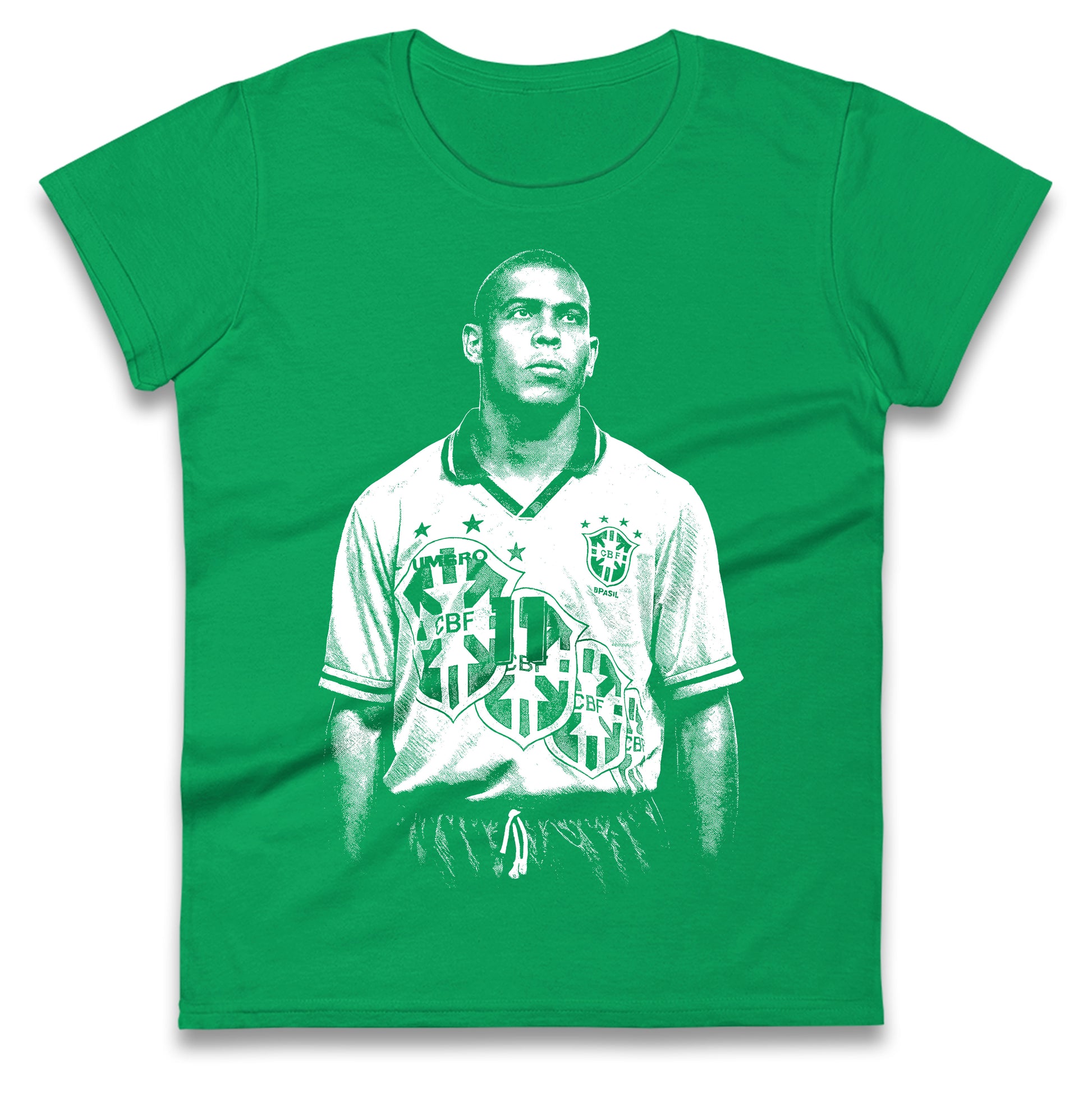 Ronaldo Brazil Ladies T Shirt
