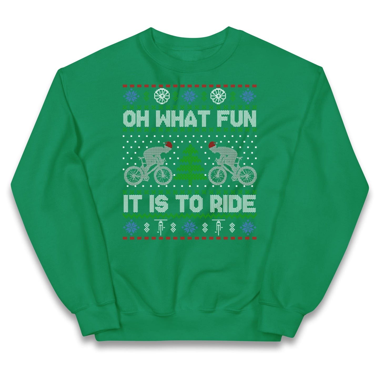 BMX Christmas Kids Jumper
