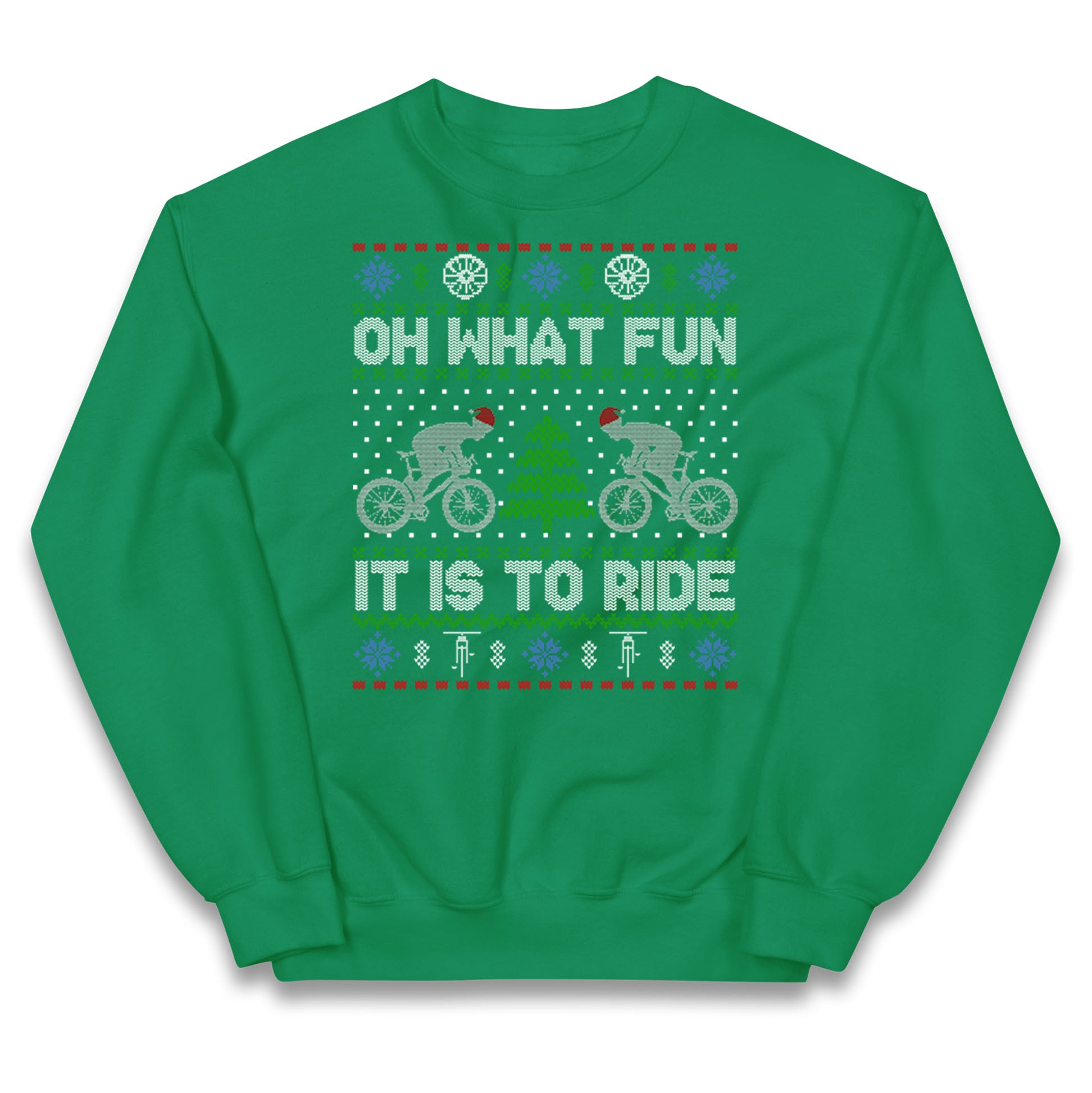 BMX Christmas Kids Jumper