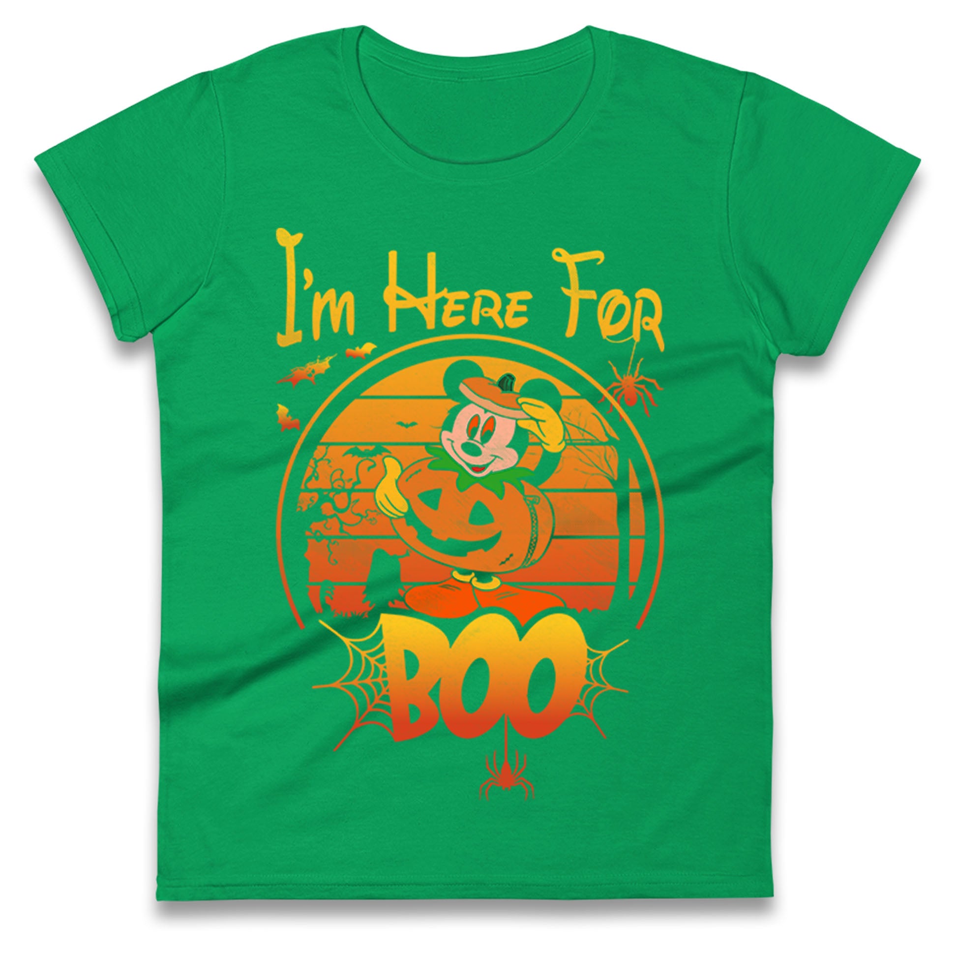 Mickey Mouse Im Here For Boo Halloween t shirt
