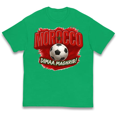 Morocco Retro World Cup Kids T Shirt 