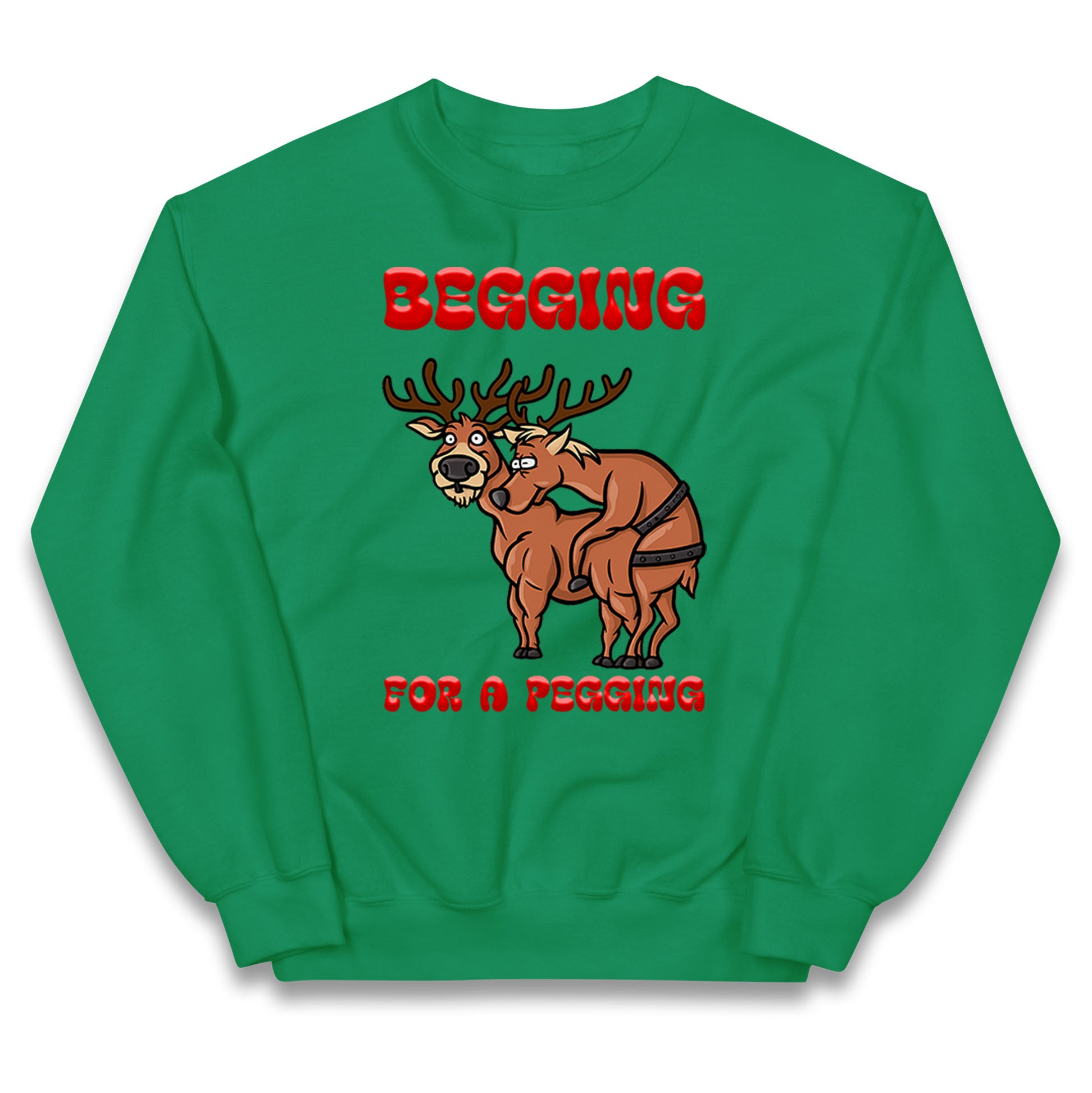 Deer Christmas Kids Jumper