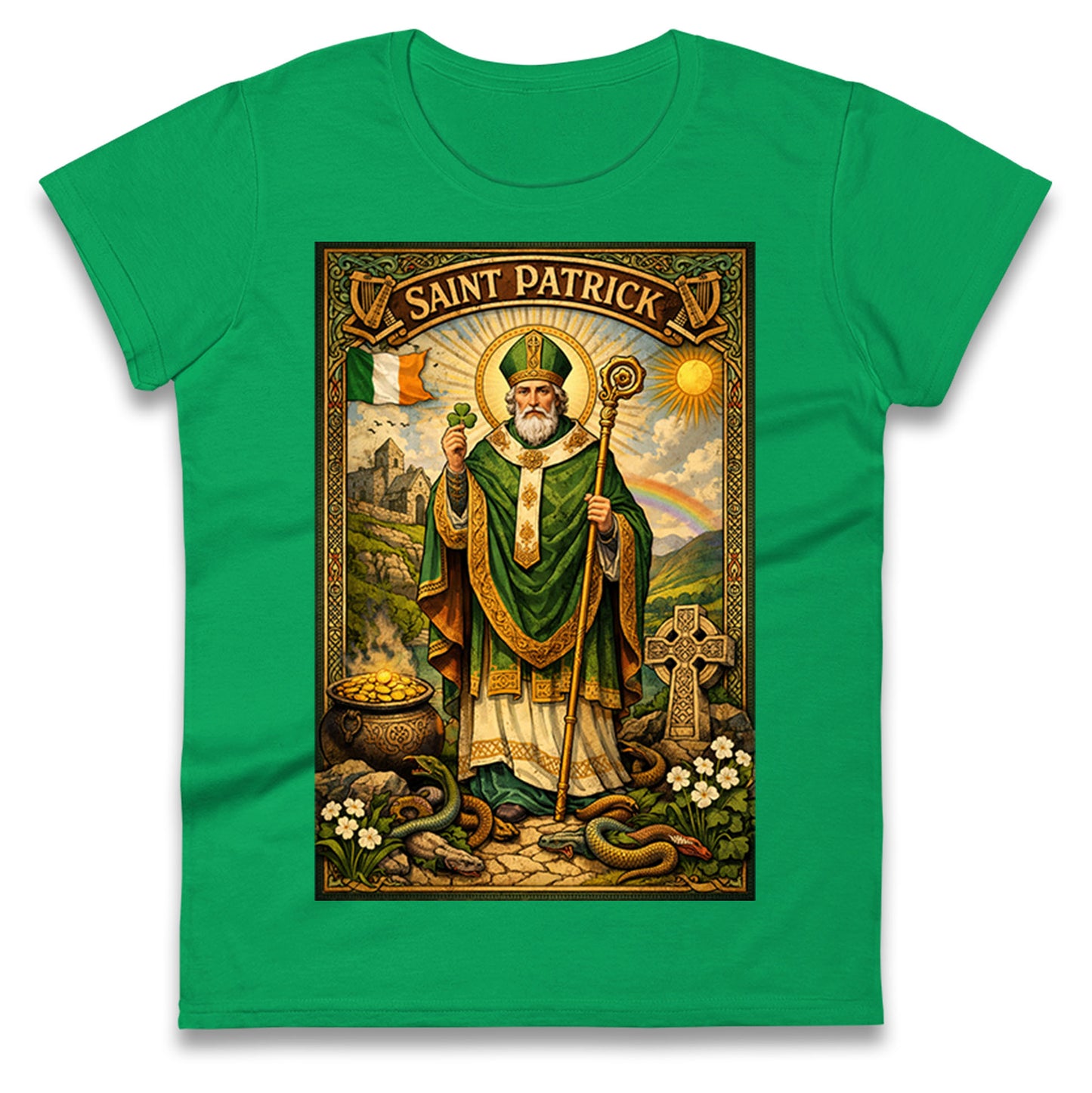 Saint Patrick Ladies T Shirt 