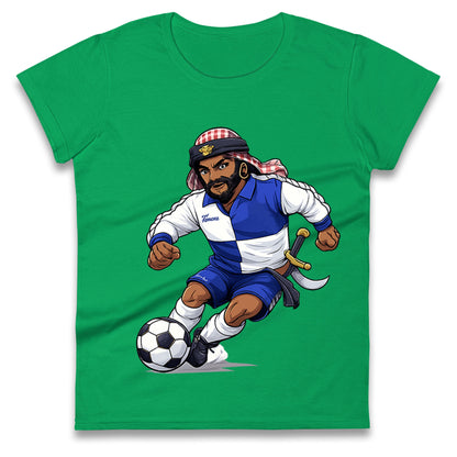 Rovers Retro Football Ladies T Shirt