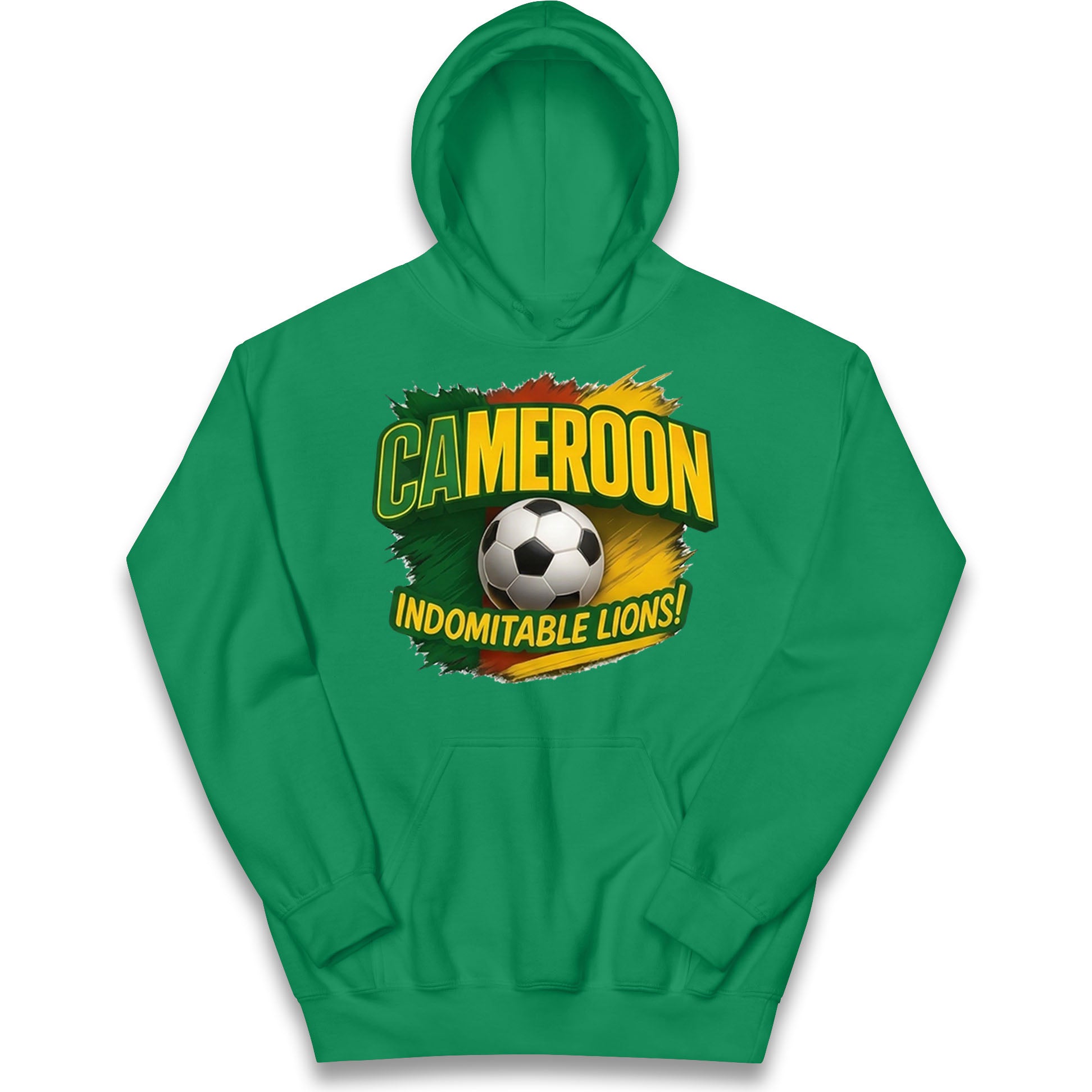 Cameroon Retro World Cup Kids Hoodie