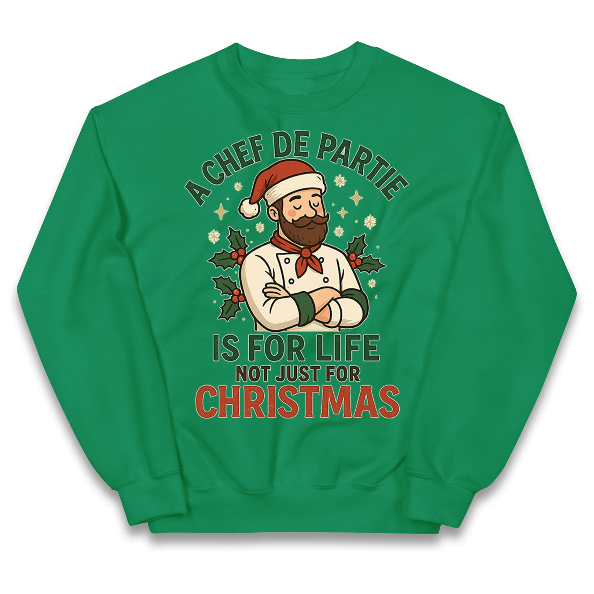 Chef De Partie Christmas Kids Jumper 