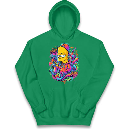 Bart Simpson Kids Hoodie