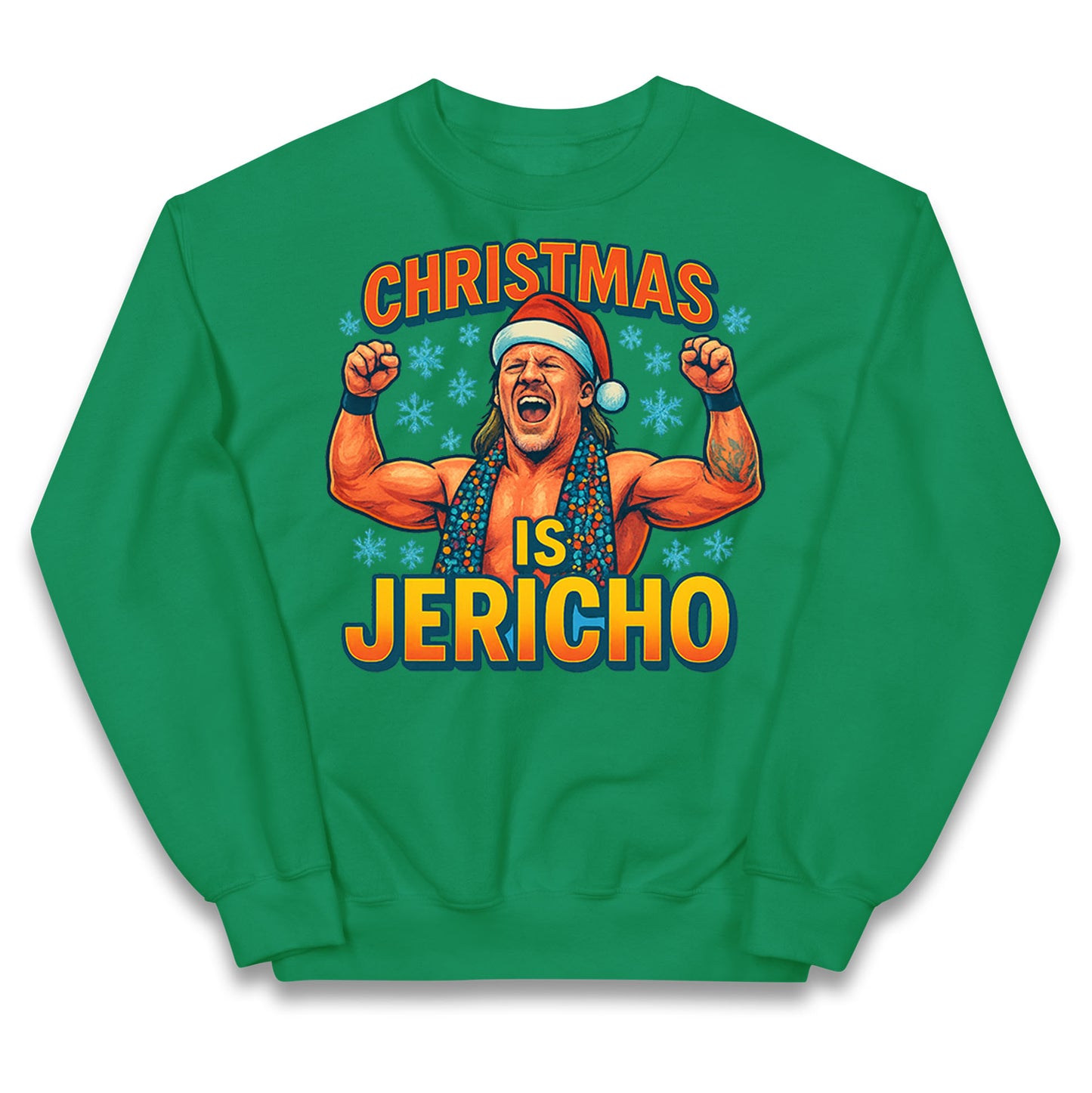 Chris Jericho Christmas Kids Jumper