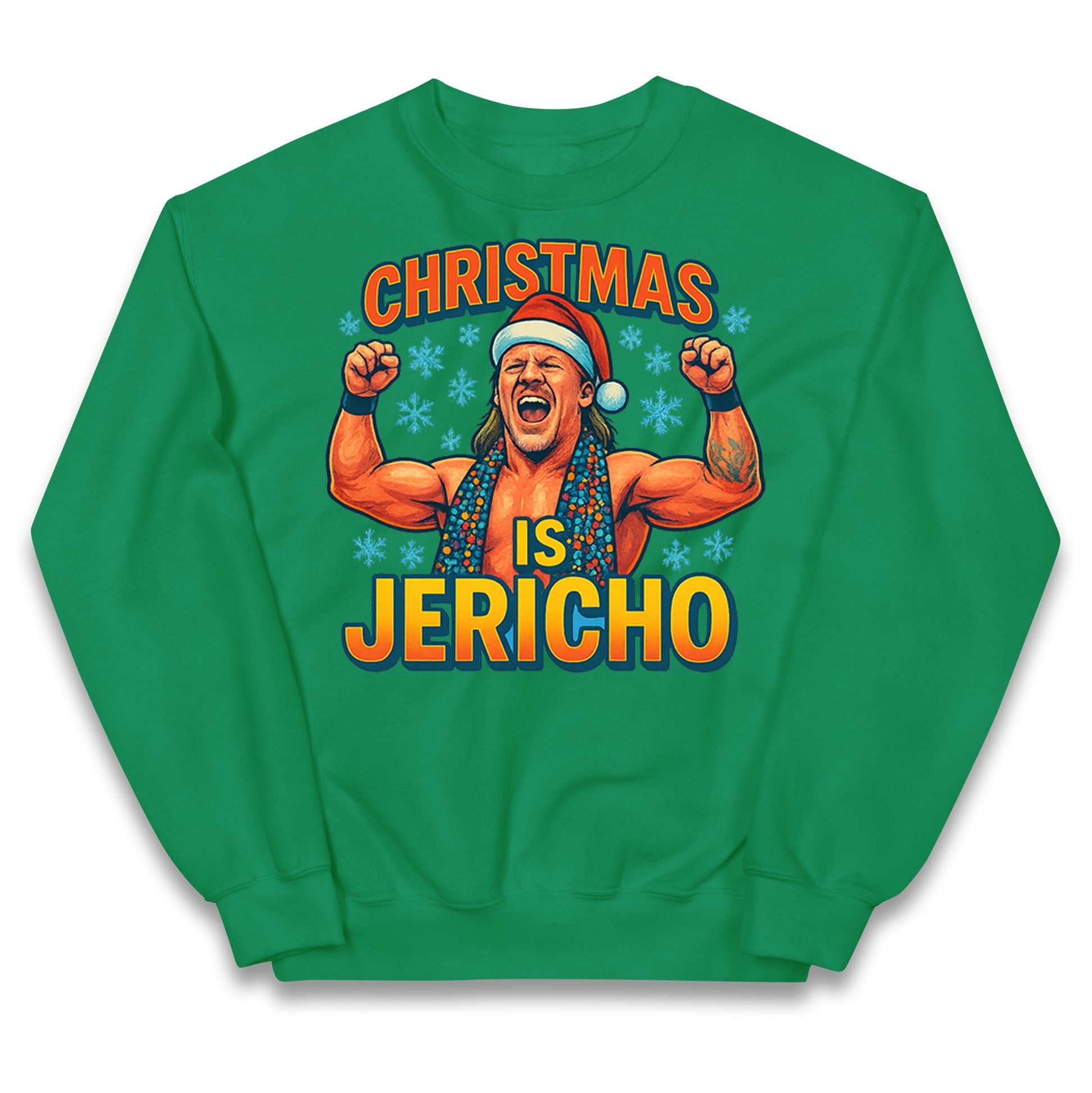 Chris Jericho Christmas Kids Jumper