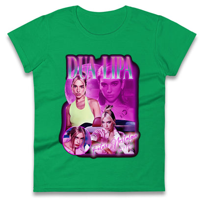 Dua Lipa Future Nostalgia Ladies T Shirt