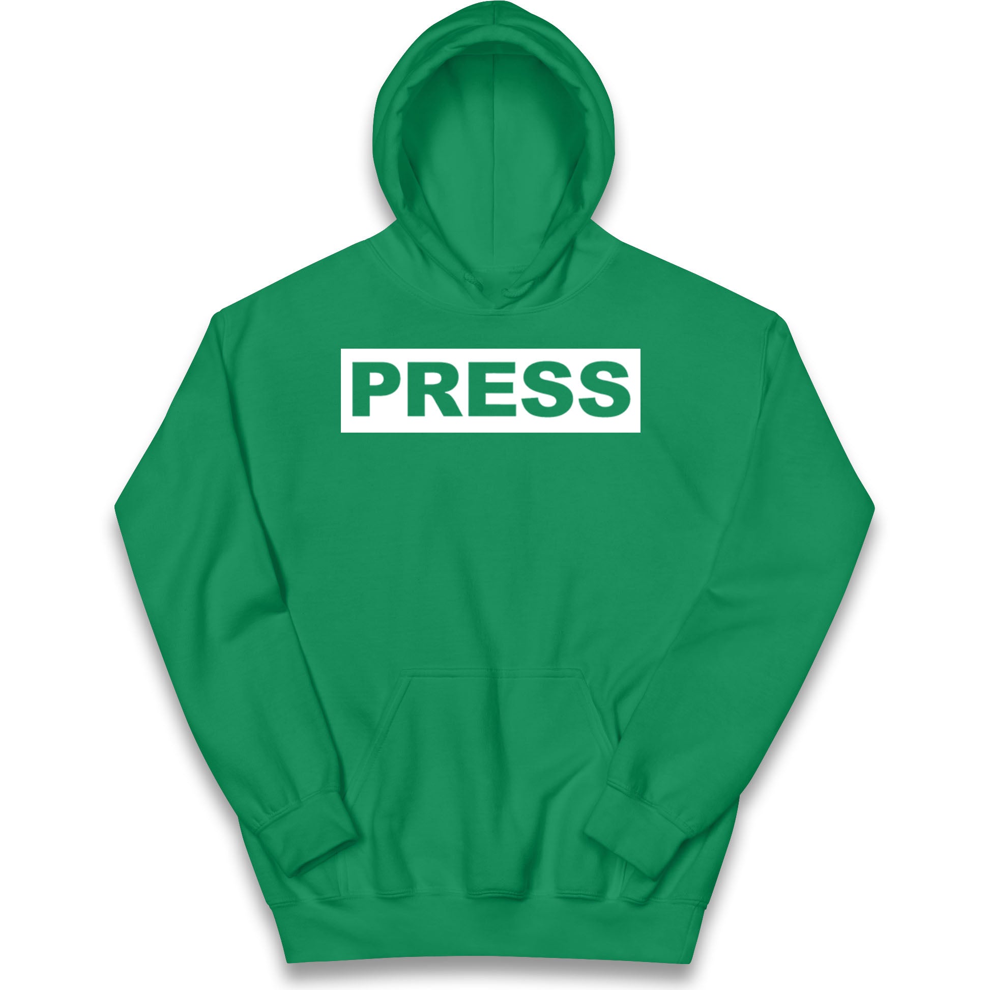 PRESS Palestine Inspired By Journalist Motaz Azaiza Kids Hoodie