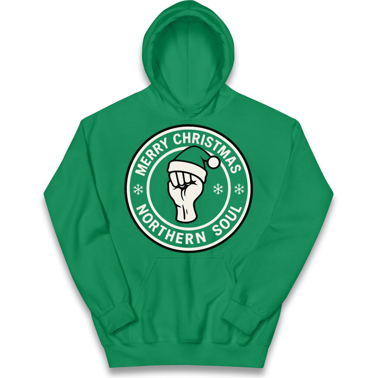 Merry Christmas Northern Soul Kids Hoodie