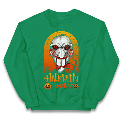 Billy The Puppet Saw Halloween Kids Jumper