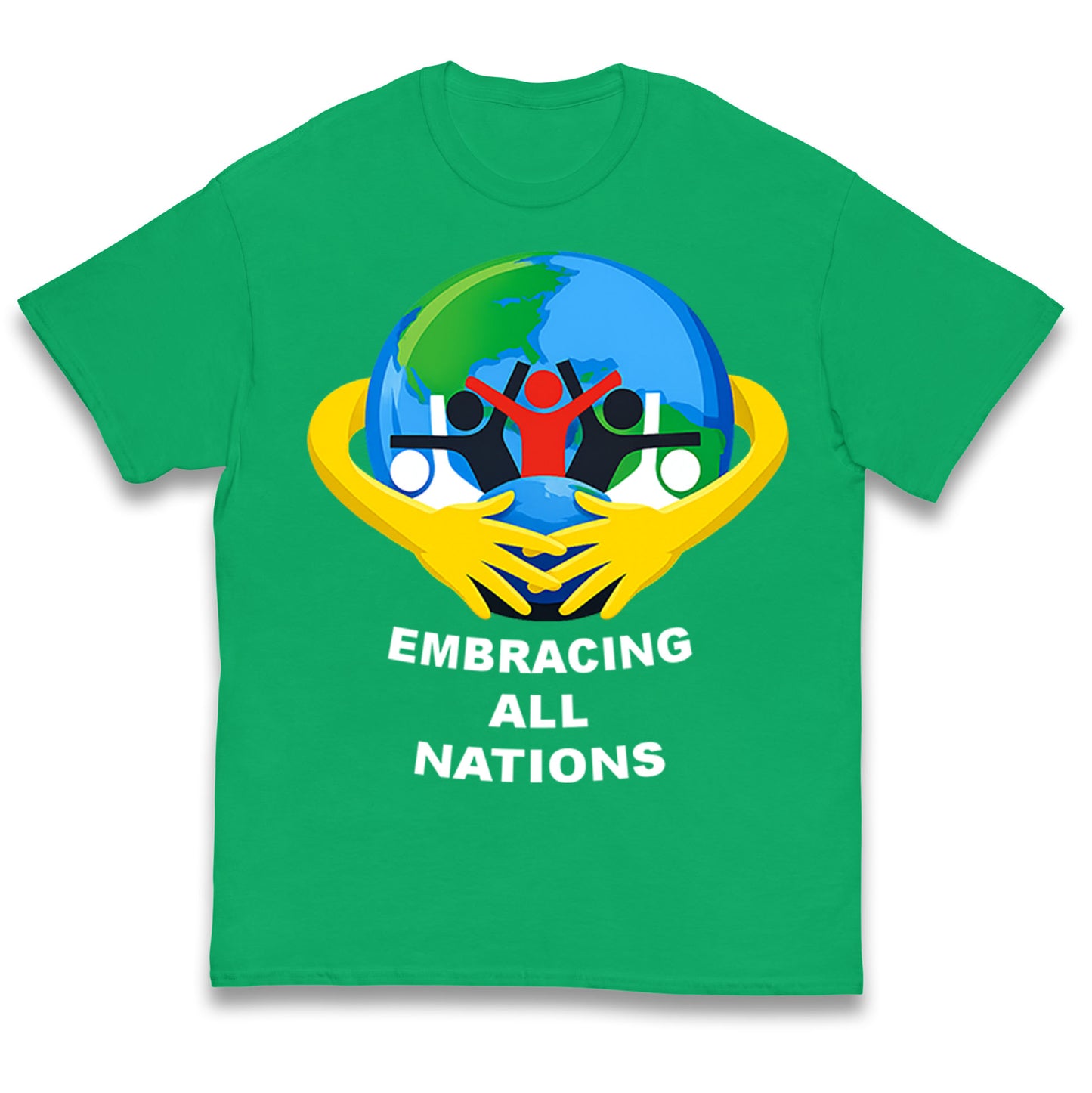 Embracing All Nations Kids T Shirt