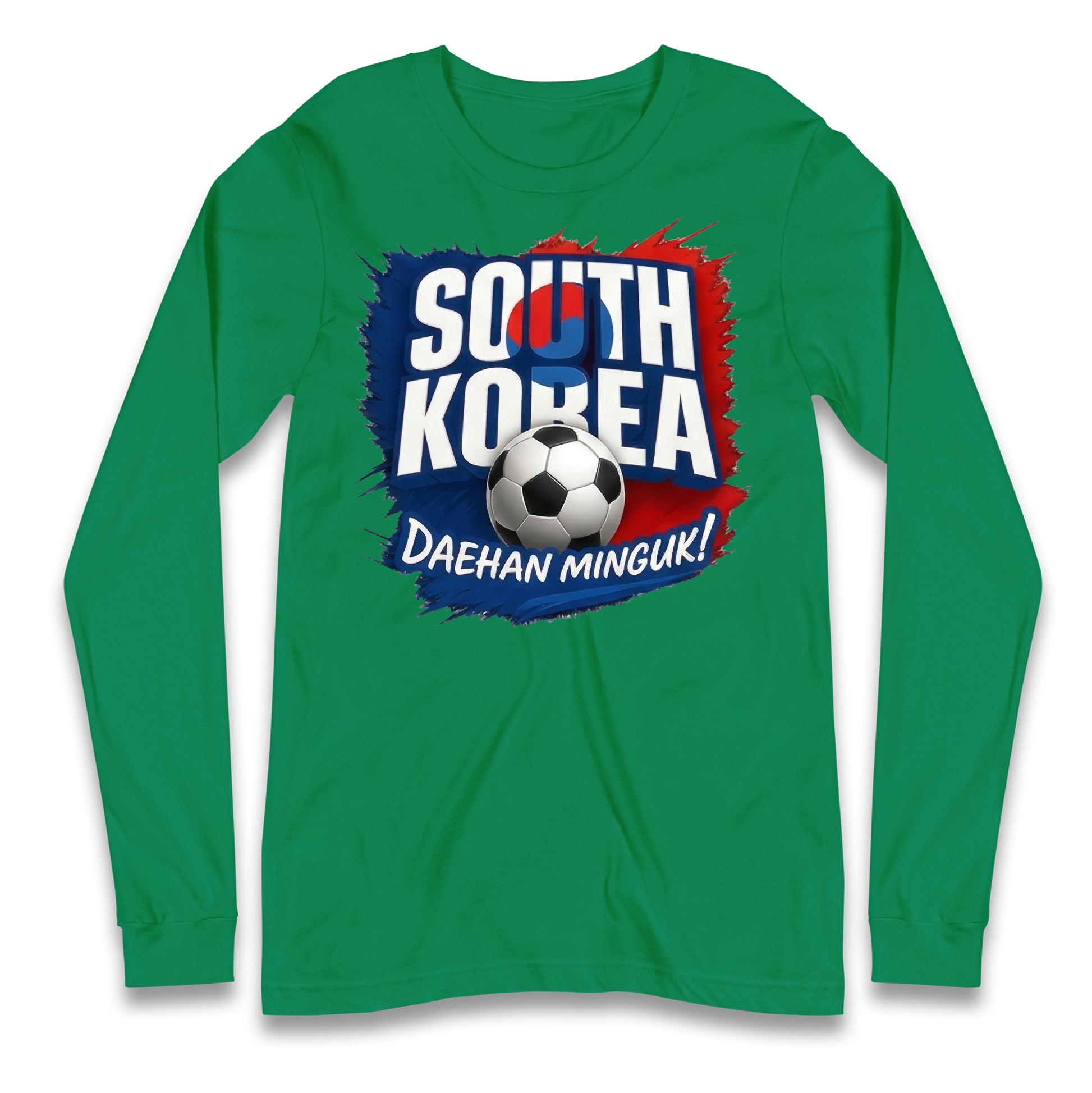 South Korea Football Longsleeve T Shirt