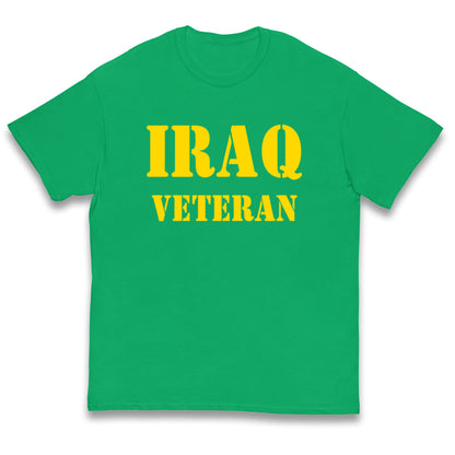 Iraq Veteran Kids T Shirt