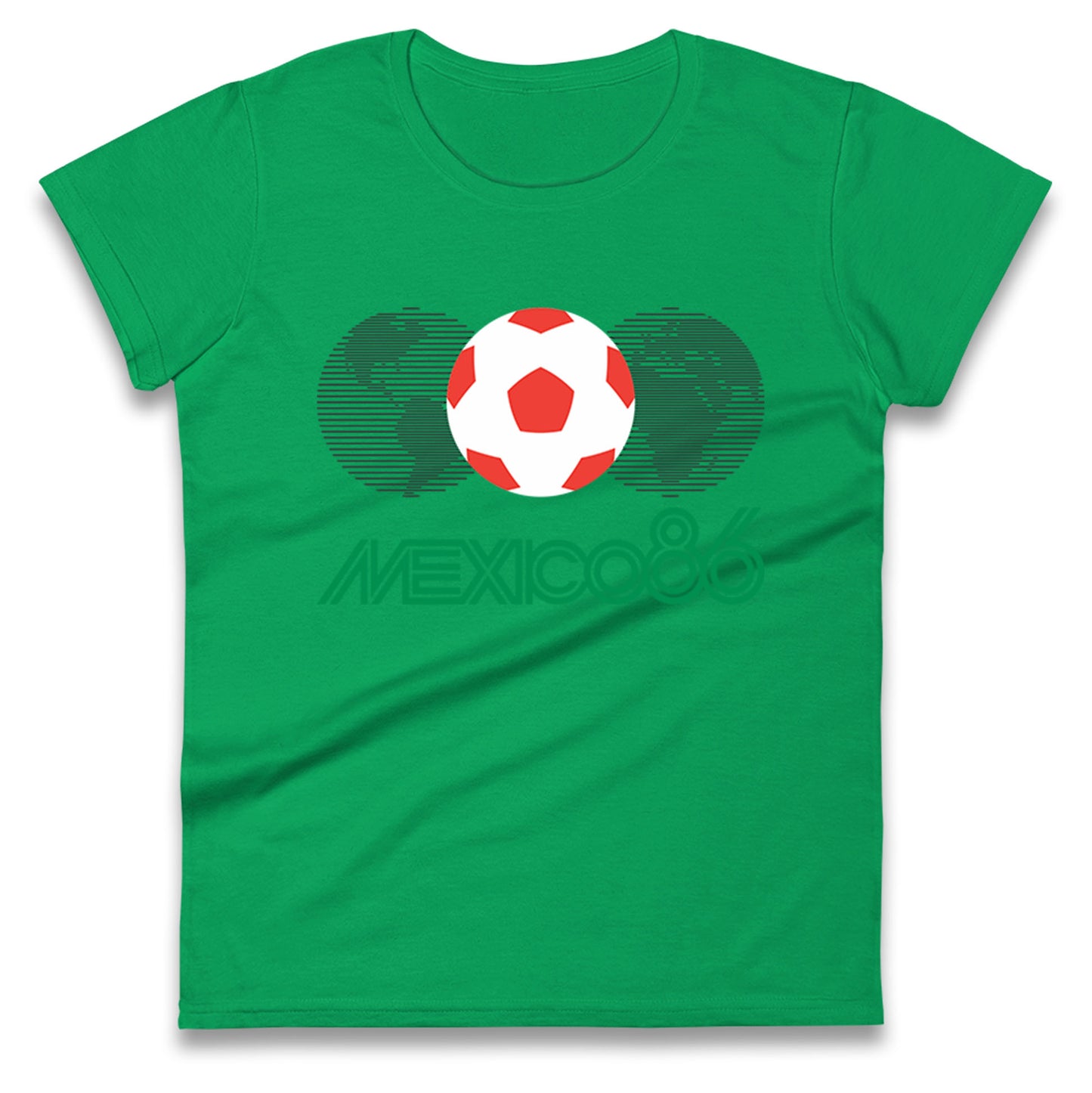 Mexico 86 logo Ladies T Shirt