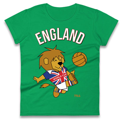 World Cup Willie Ladies T Shirt 