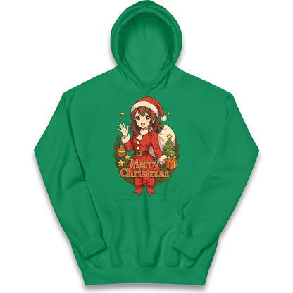 Anime Christmas Kids Hoodie