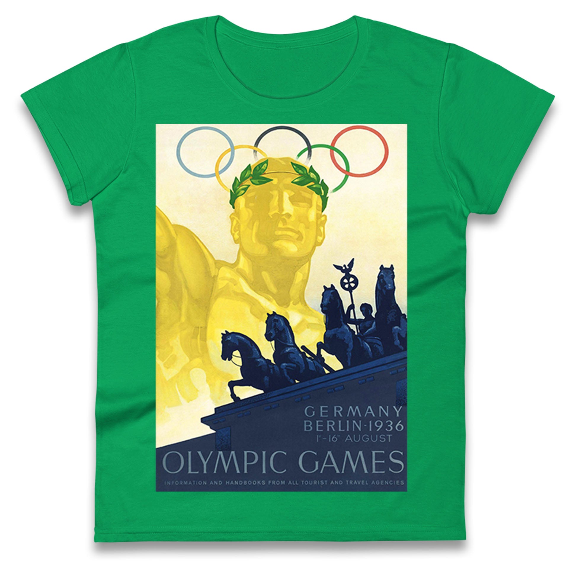 1936 Olympic Ladies T Shirt