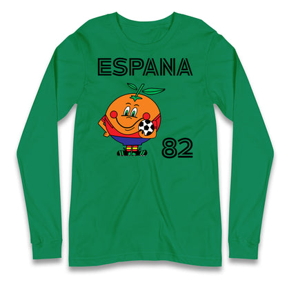 Spain 82 World Cup Longsleeve T Shirt