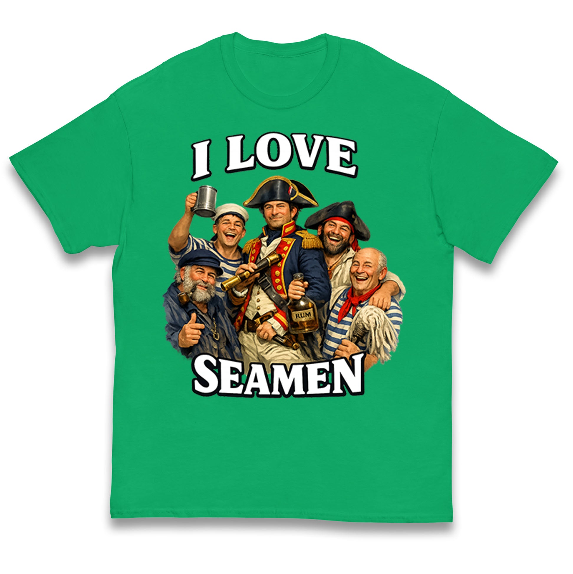 I Love Seamen Funny Cringe Meme Offensive  Kids T Shirt