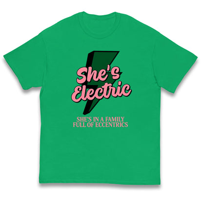 She's Electric Kids T Shirt