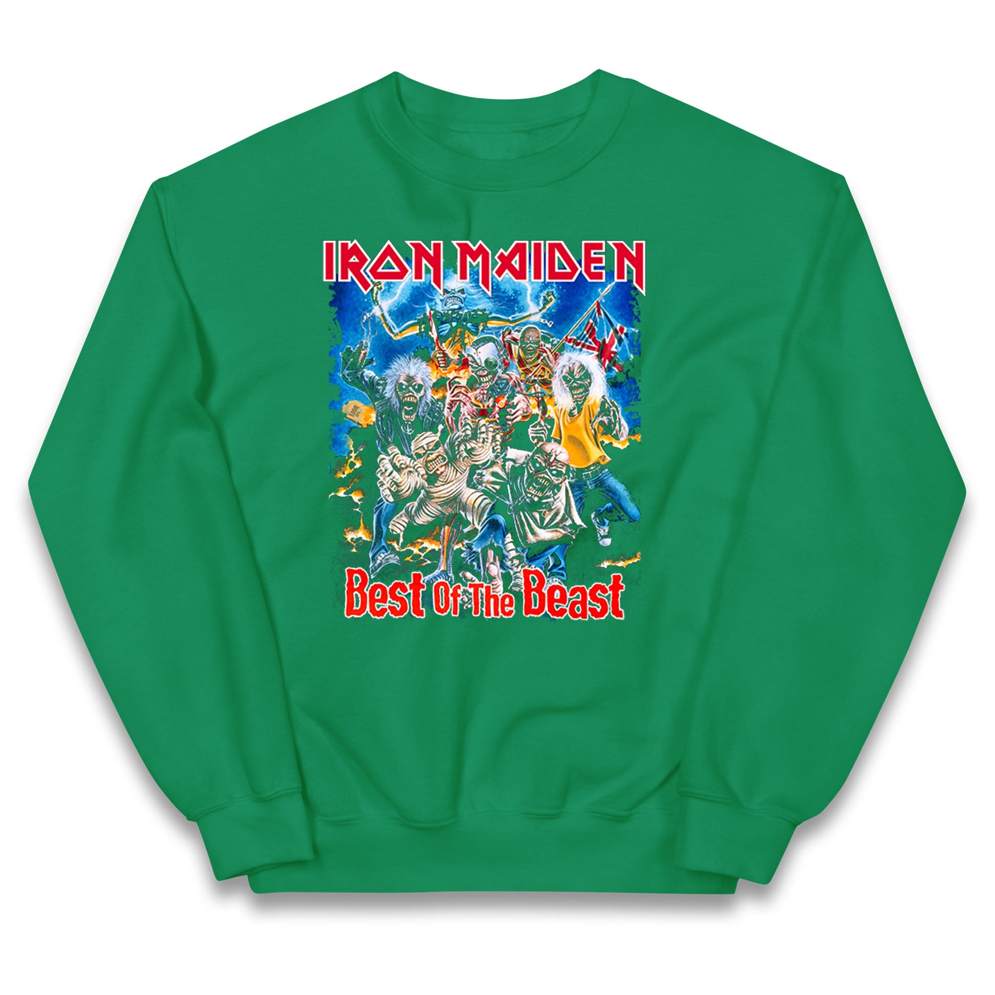 Iron Maiden Best Of The Beast Kids Jumper