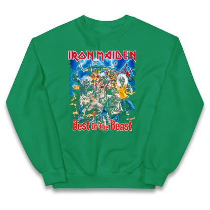 Iron Maiden Best Of The Beast Kids Jumper