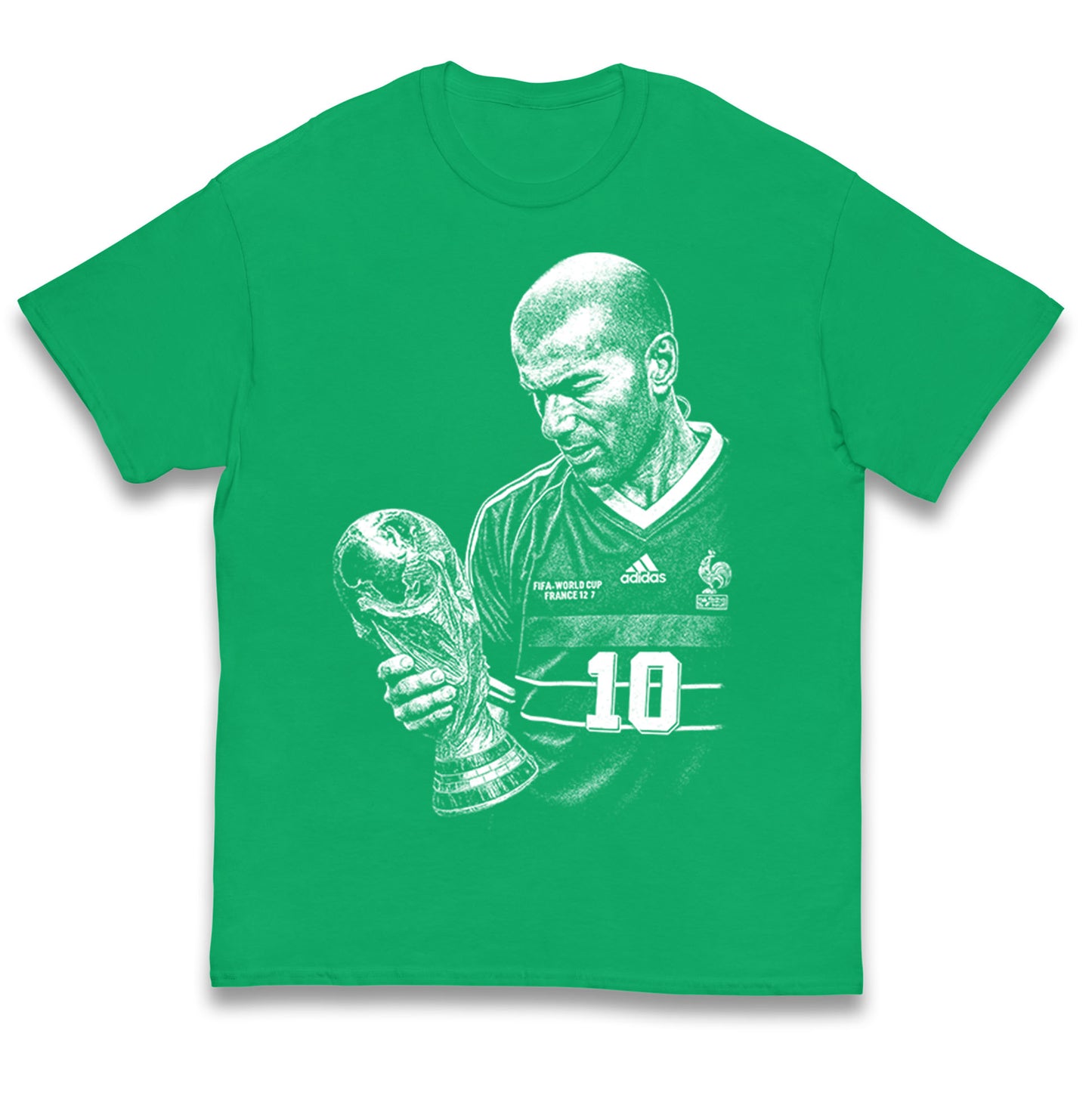 Zidane France Footballer Kids T Shirt 