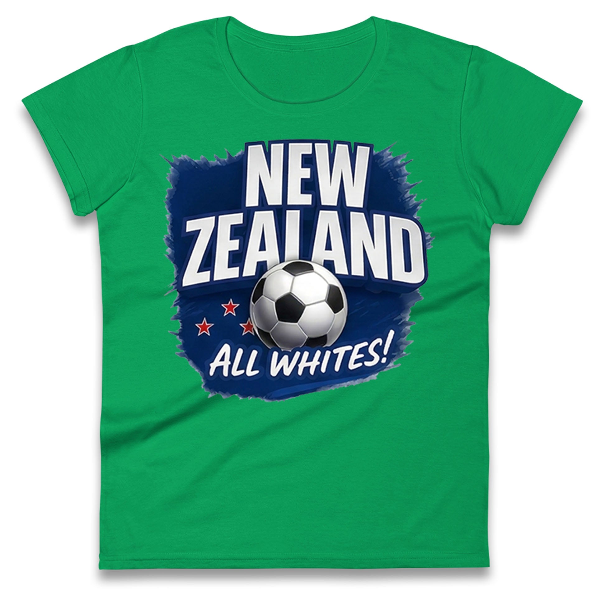 New Zealand Retro World Cup Ladies T Shirt