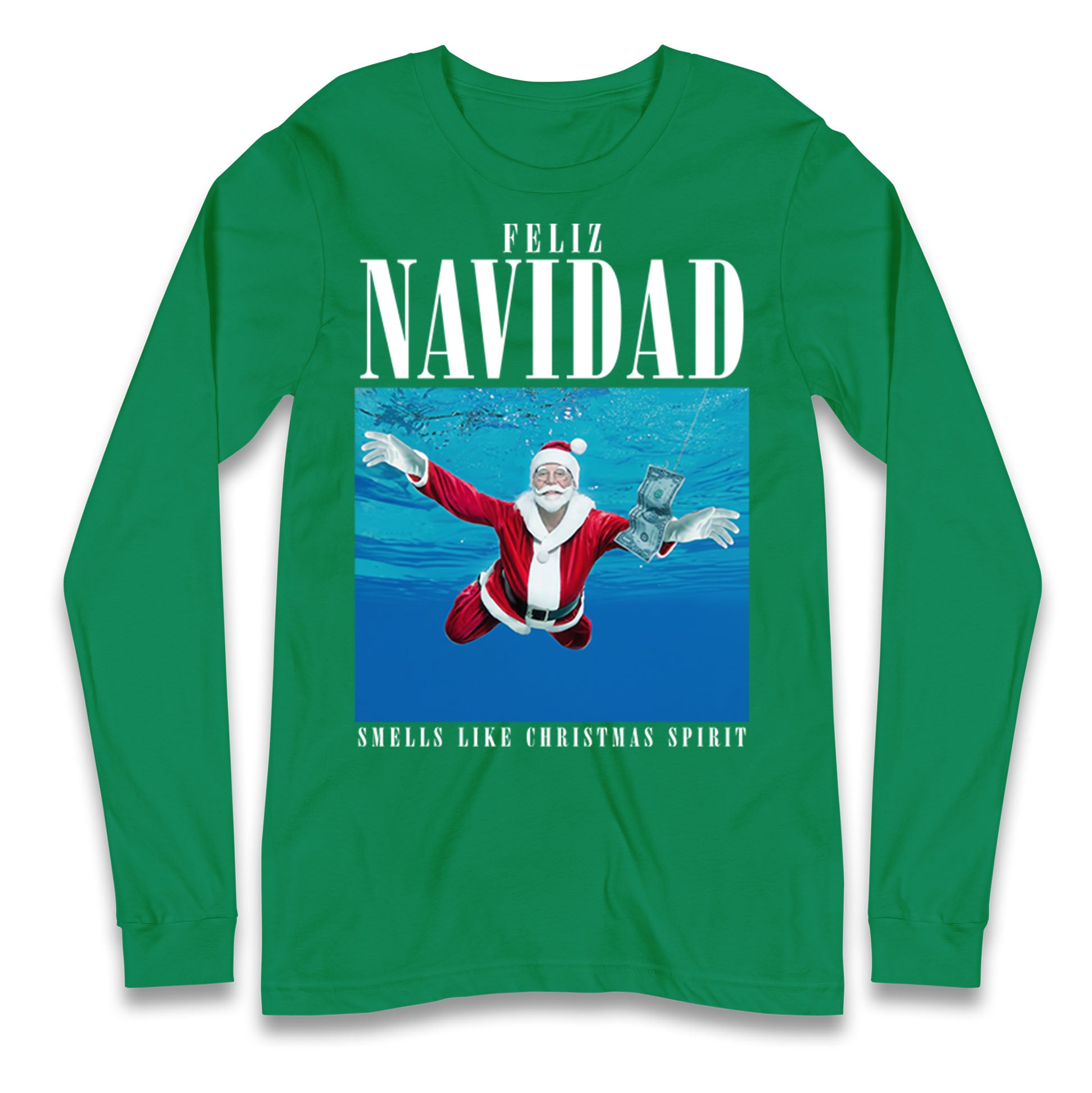 Nirvana Christmas Longsleeve T Shirt