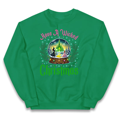 Have a Wicked Christmas Kids Jumper