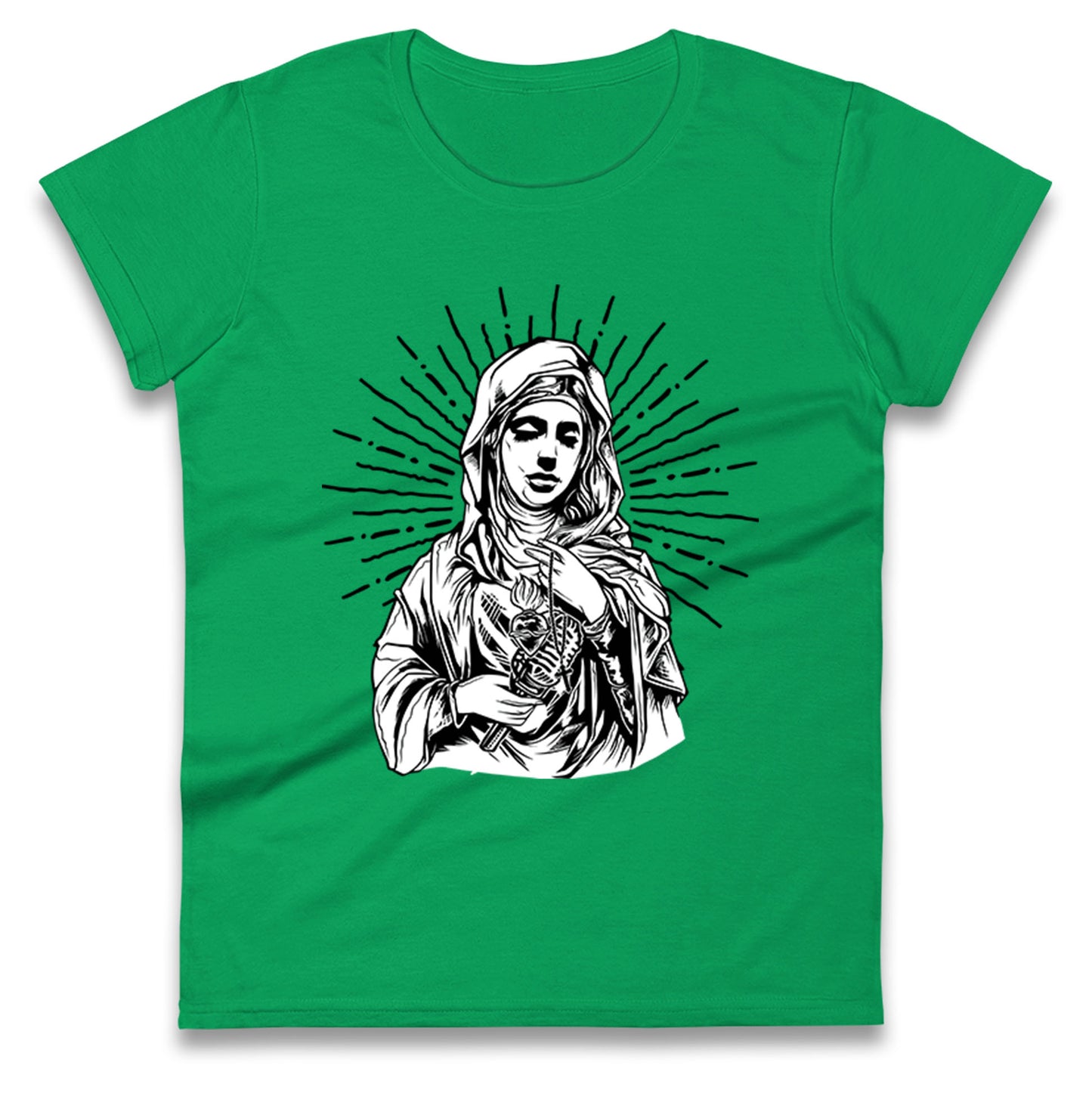 Mary Mother Of God Ladies T Shirt