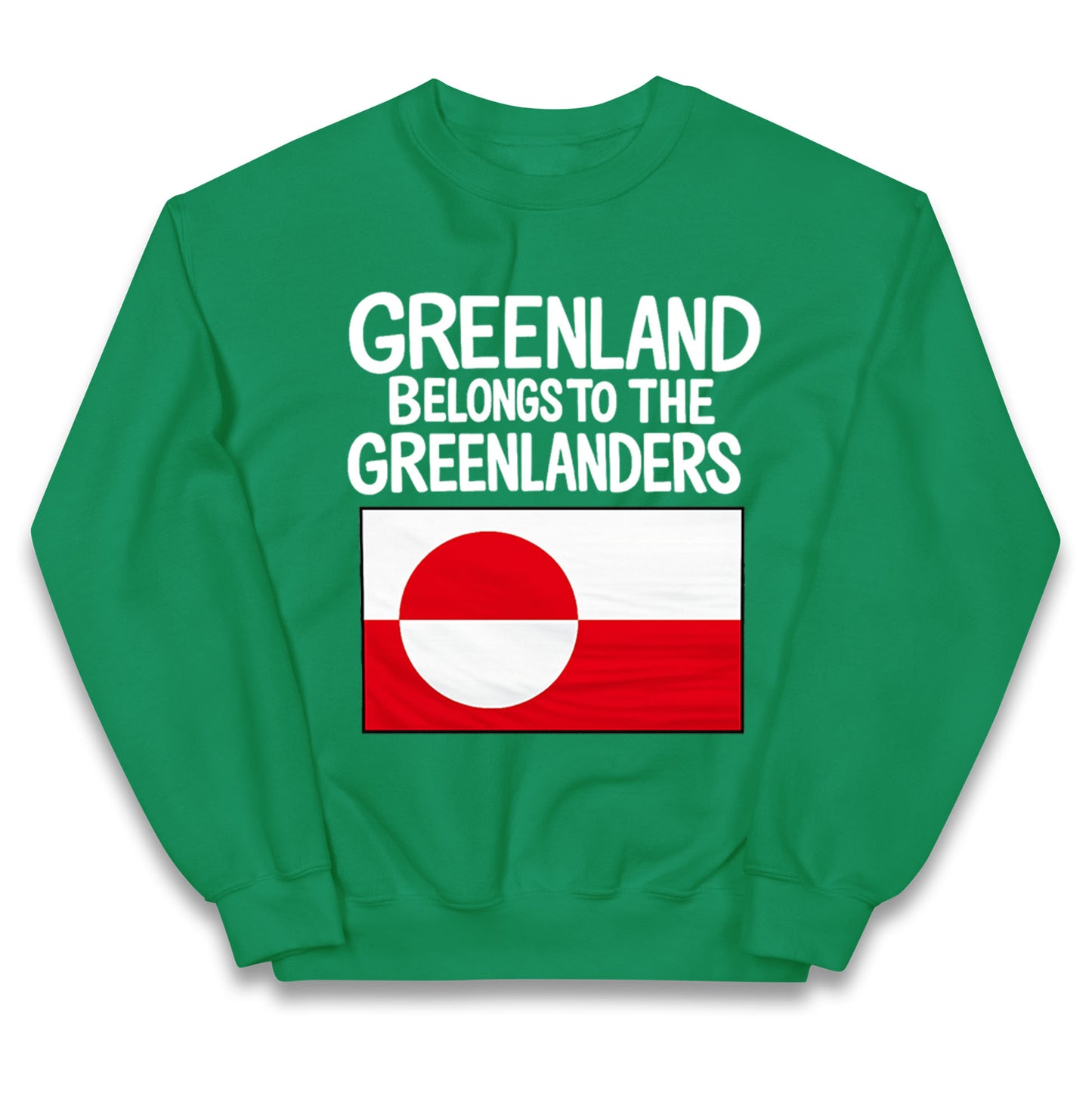 Greenland Belongs To The Greenlanders Kids Jumper