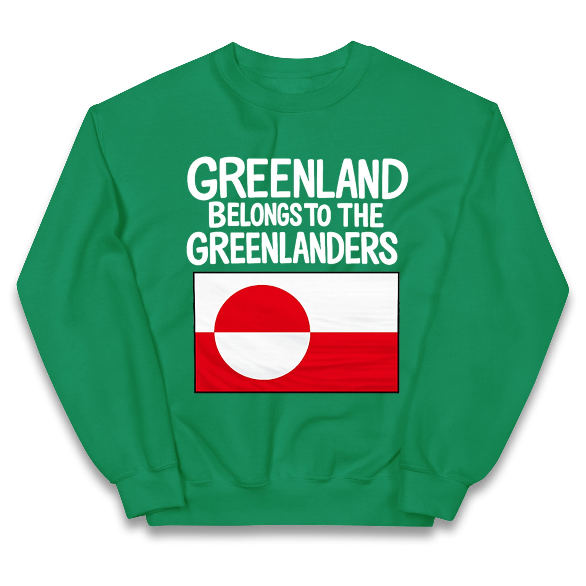 Greenland Belongs To The Greenlanders Kids Jumper
