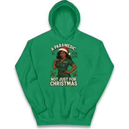 Paramedic Christmas Kids Hoodie