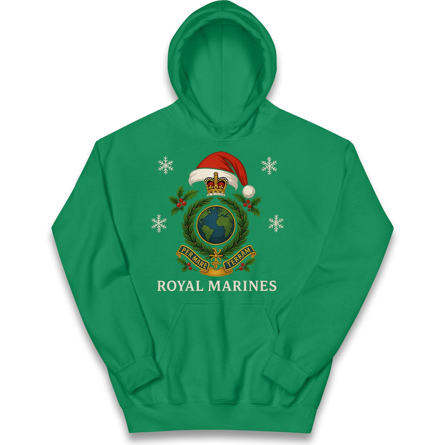 Royal Marines Christmas Kids Hoodie