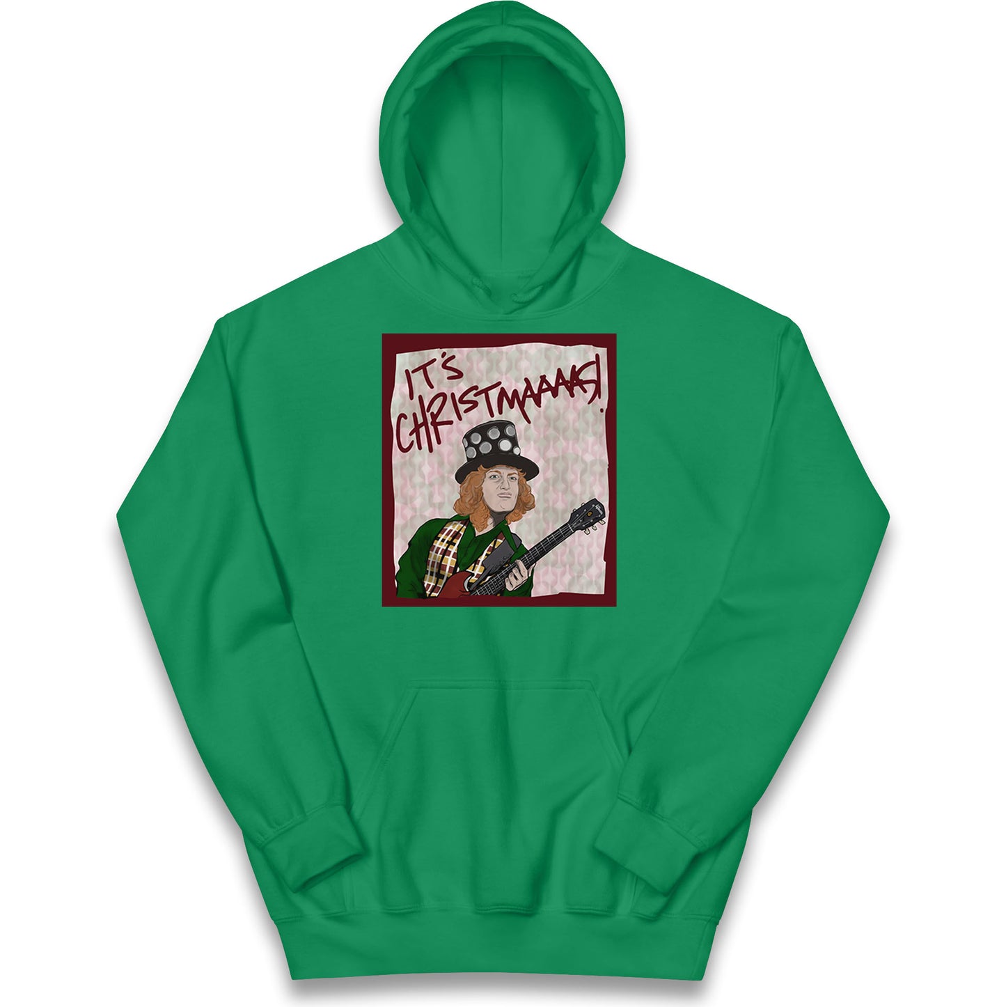 Noddy Holder Christmas Kids Hoodie