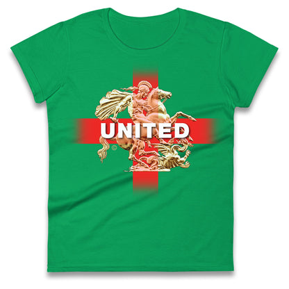 United St George & The Dragon Womens Tee Top
