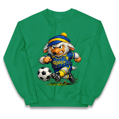 Classic AFC Wimbledon Football Kids Jumper