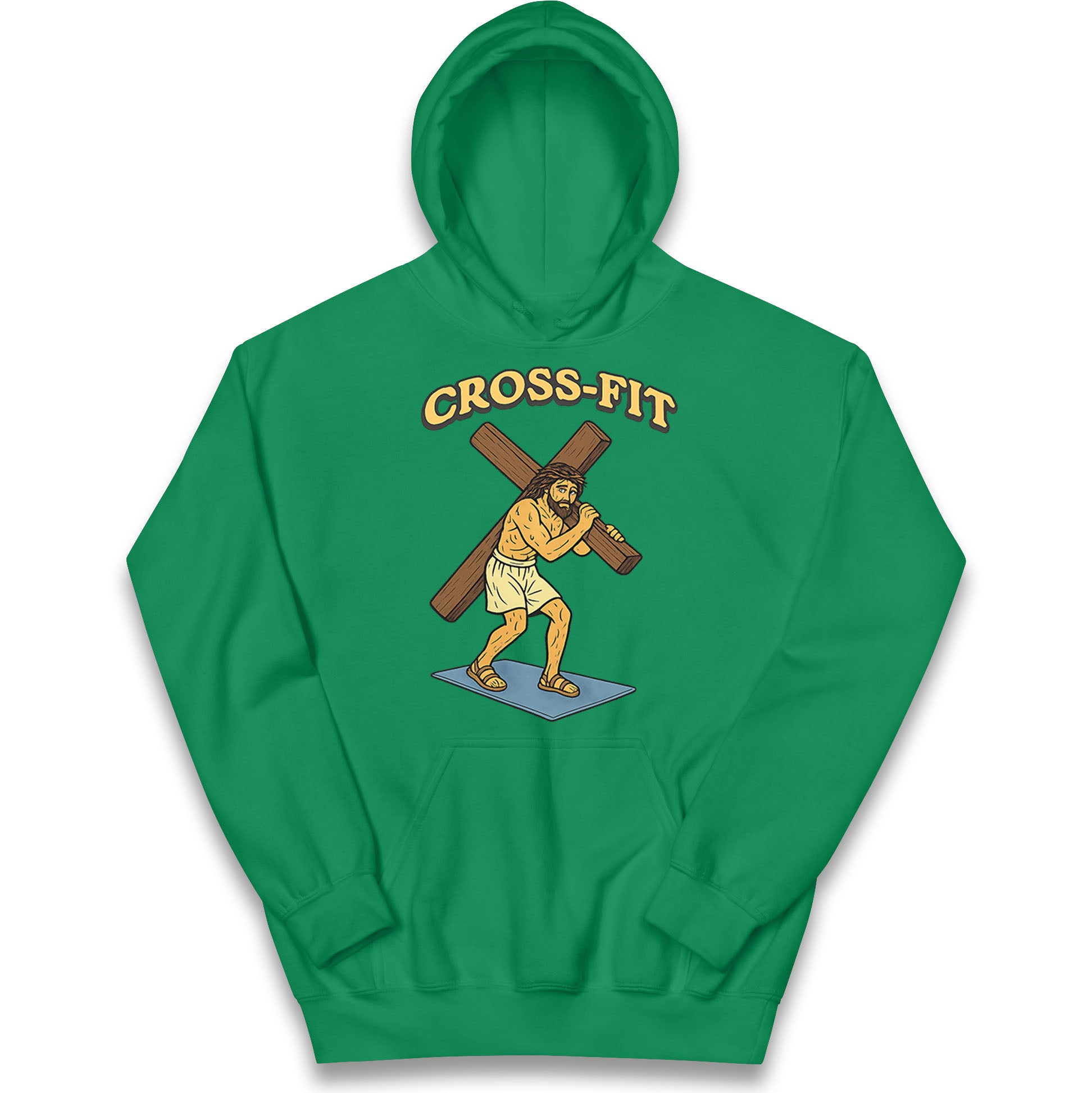 Jesus Cross Fit Kids Hoodie