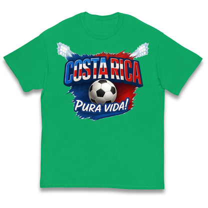 Costa Rica Retro World Cup Kids T Shirt 