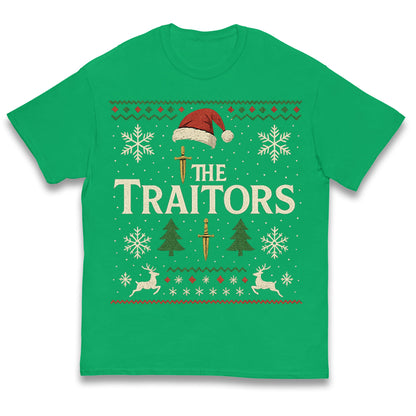 The Traitors Christmas Kids T Shirt