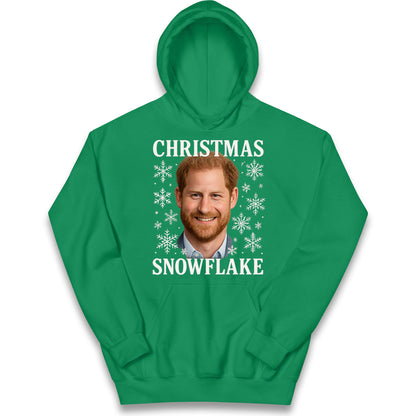 Prince Harry Xmas Kids Hoodie