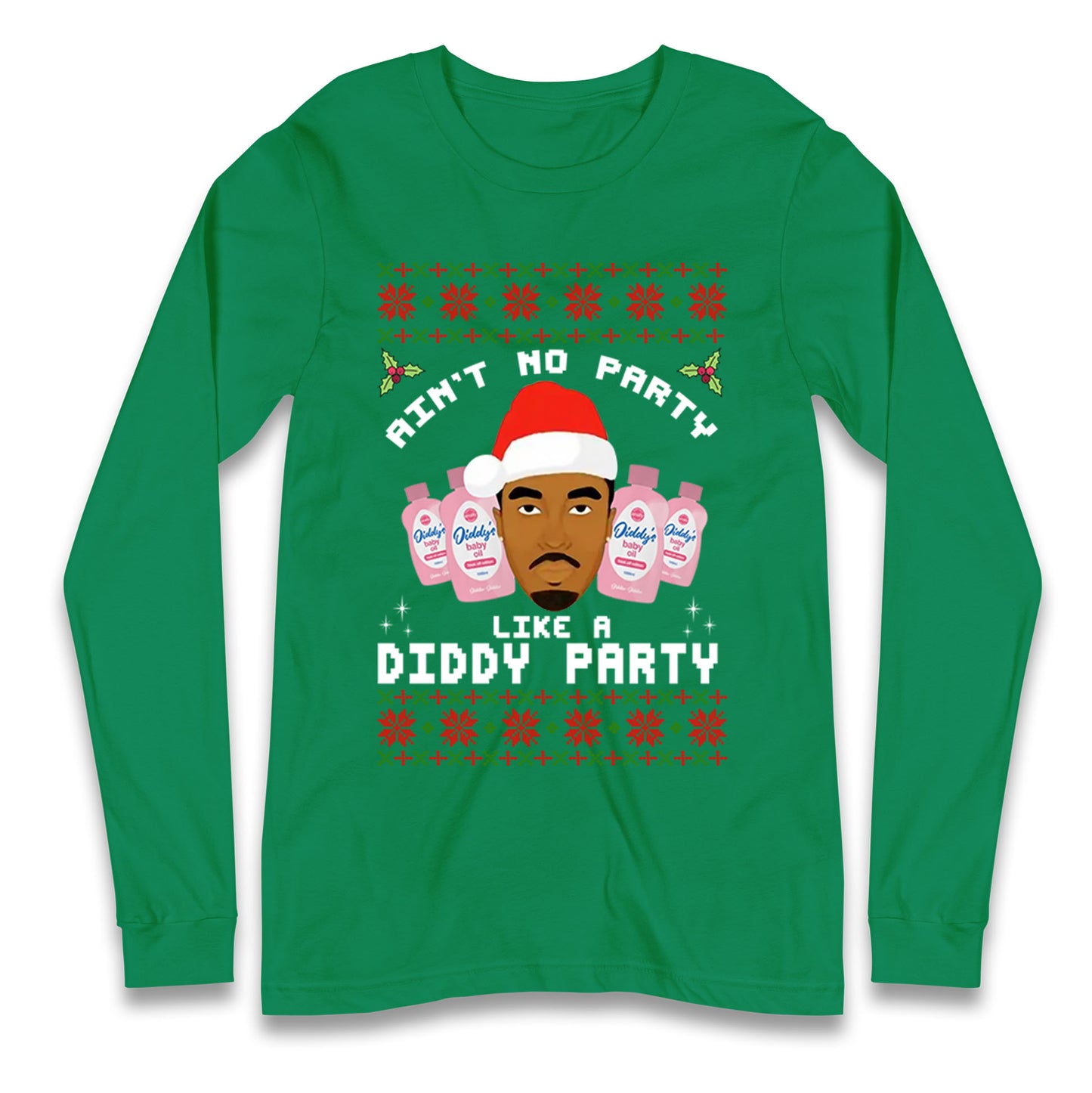 Diddy Christmas Longsleeve T Shirt