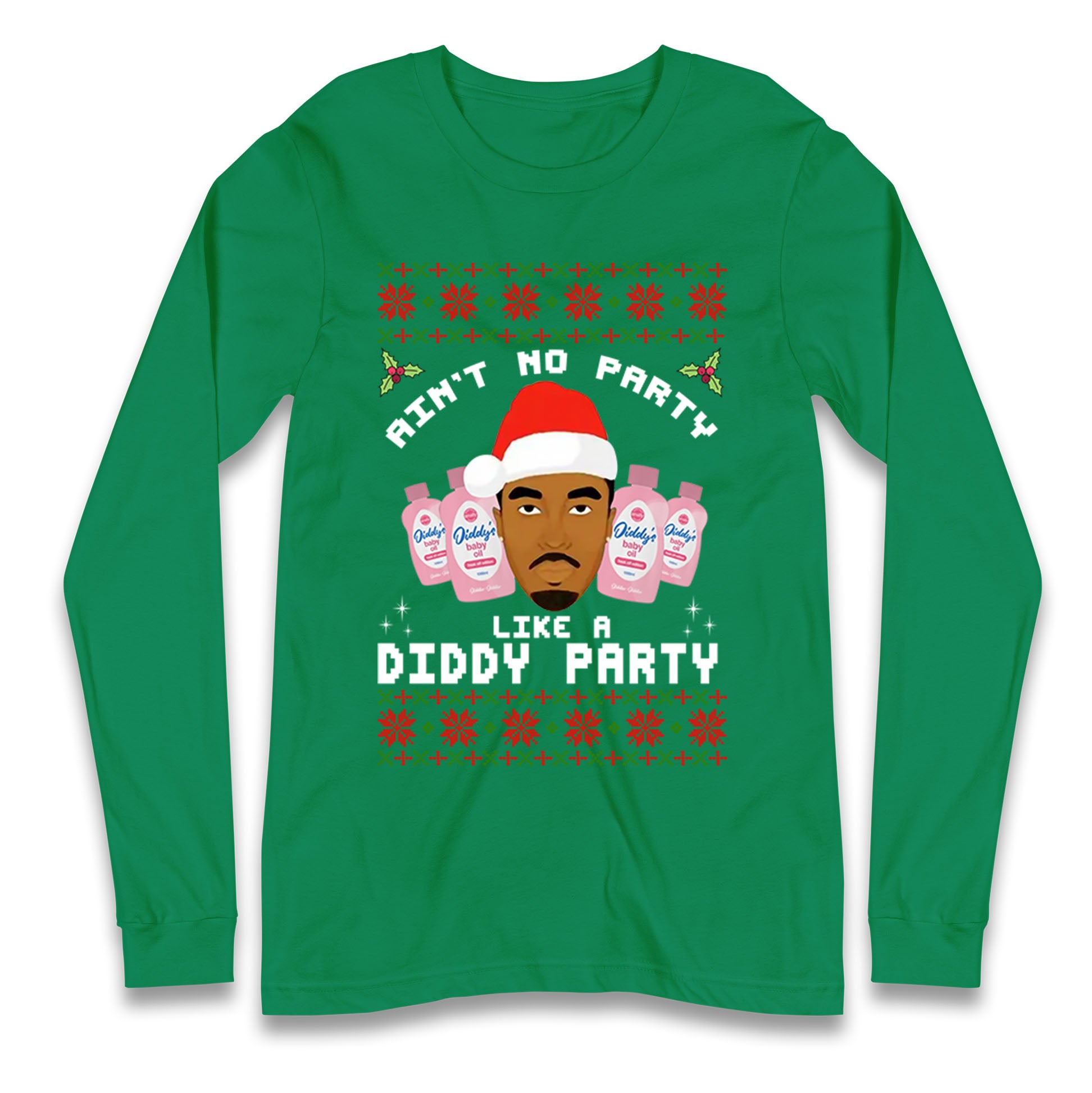 Diddy Christmas Longsleeve T Shirt
