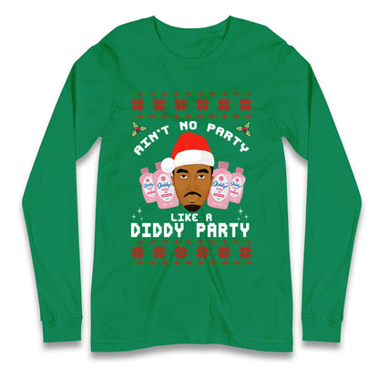 Diddy Christmas Longsleeve T Shirt
